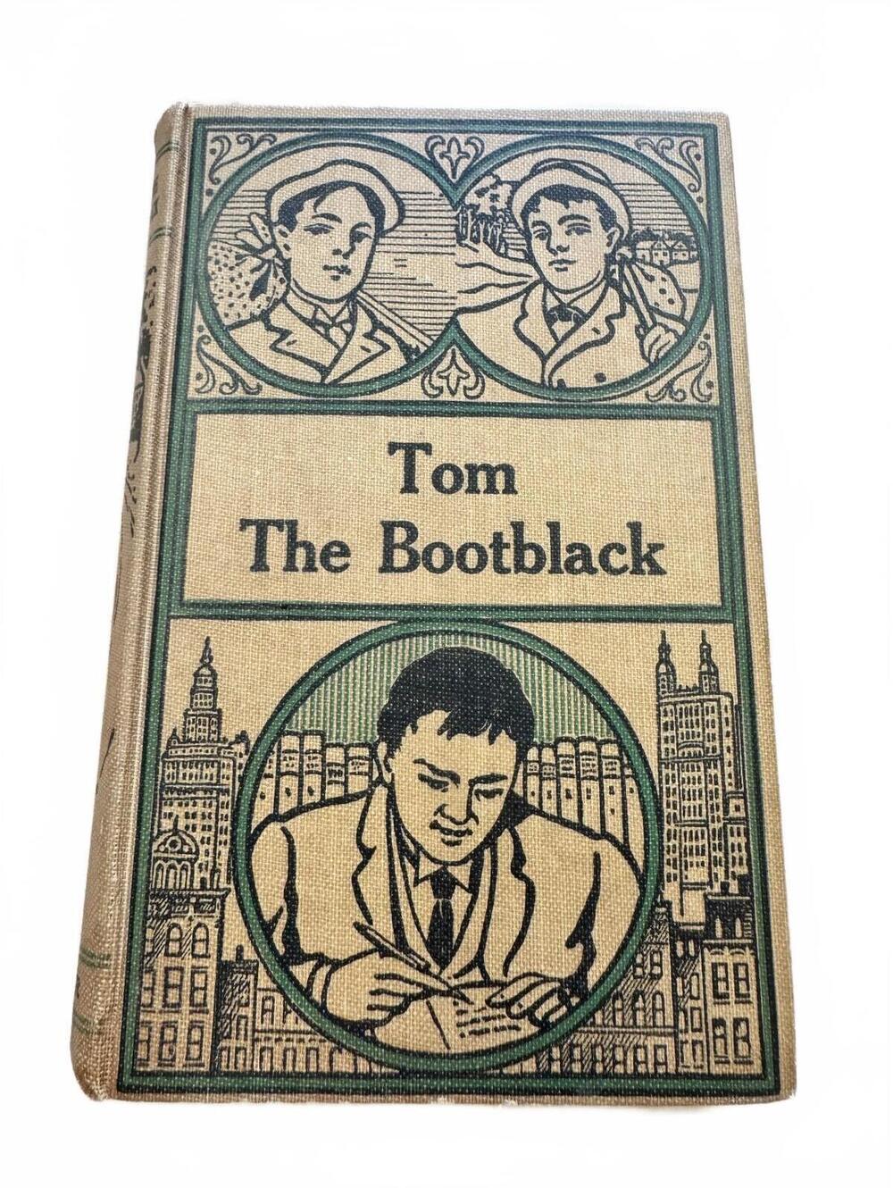 Horatio Alger Jr Tom the Bootblack Superior Printing Co 1920 Hardcover
